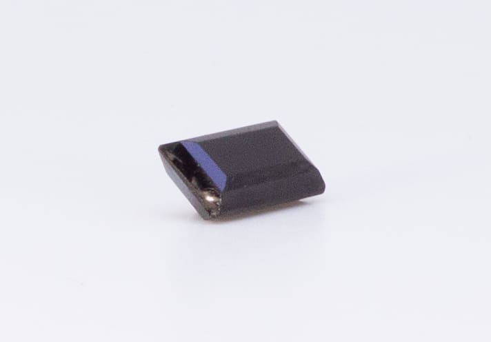 2.5ct Dark Brown Quartz SI1 Emerald Shape (9.8x5.9x4.6 mm) Unheated gemstone from Sri Lanka