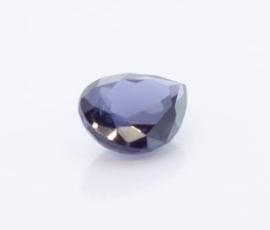 1.4ct Dark Blue Spinel SI1 Pear Shape (6x7.9x3.3 mm) Unheated gemstone from Sri Lanka