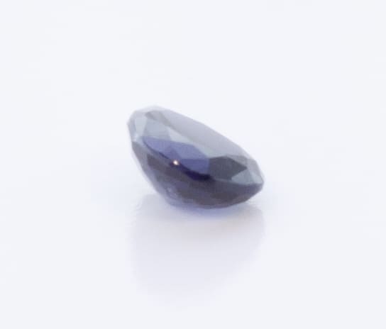 1.4ct Dark Blue Spinel SI1 Pear Shape (6x7.9x3.3 mm) Unheated gemstone from Sri Lanka