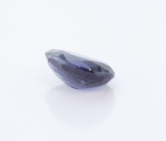 1.4ct Dark Blue Spinel SI1 Pear Shape (6x7.9x3.3 mm) Unheated gemstone from Sri Lanka