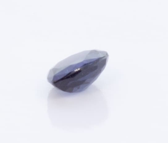 1.4ct Dark Blue Spinel SI1 Pear Shape (6x7.9x3.3 mm) Unheated gemstone from Sri Lanka