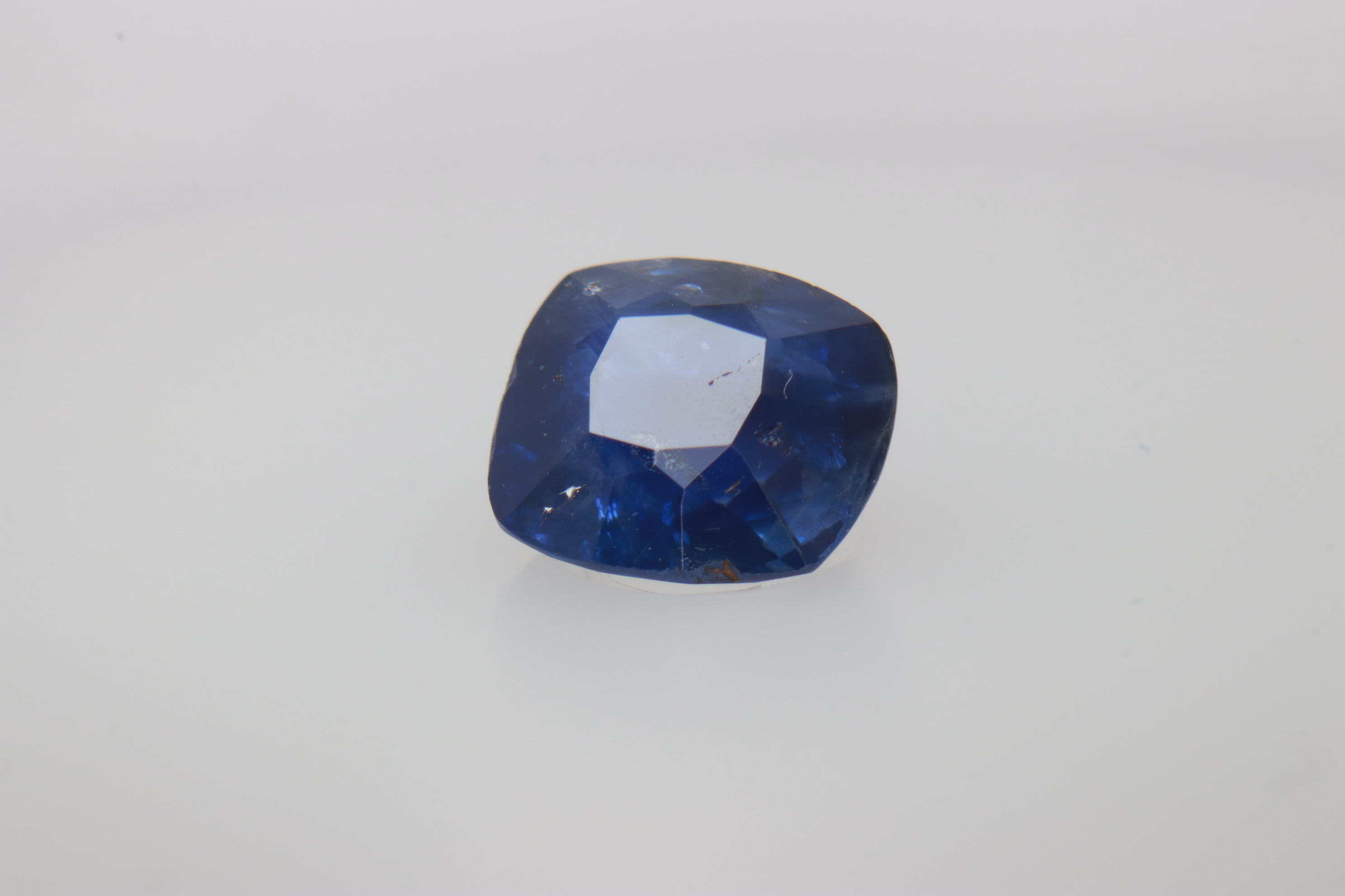 1.1ct Blue Sapphire SI1 Antique Cushion Shape (6x5.7x3.4 mm) Heated gemstone from Sri Lanka