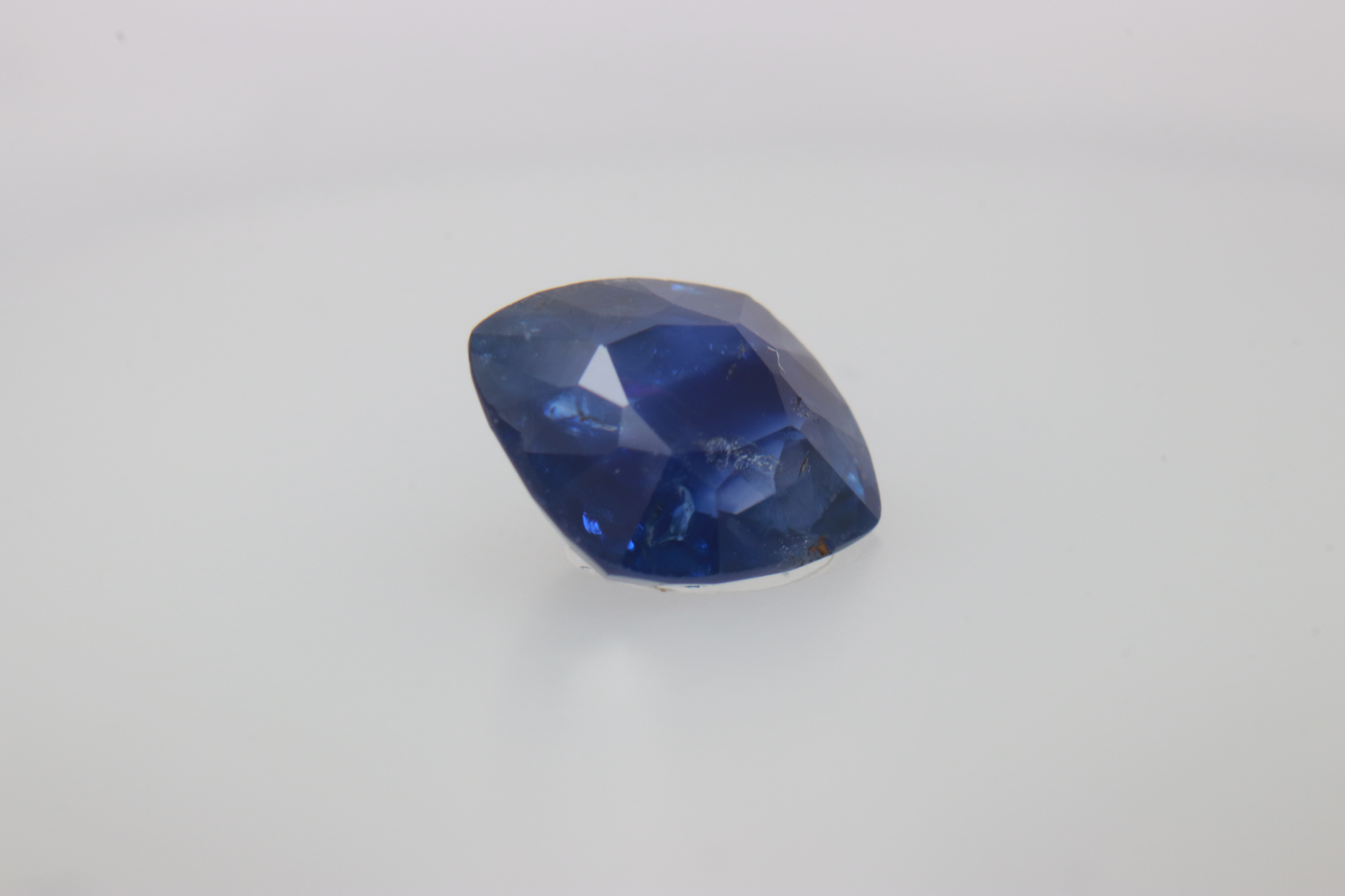 1.1ct Blue Sapphire SI1 Antique Cushion Shape (6x5.7x3.4 mm) Heated gemstone from Sri Lanka