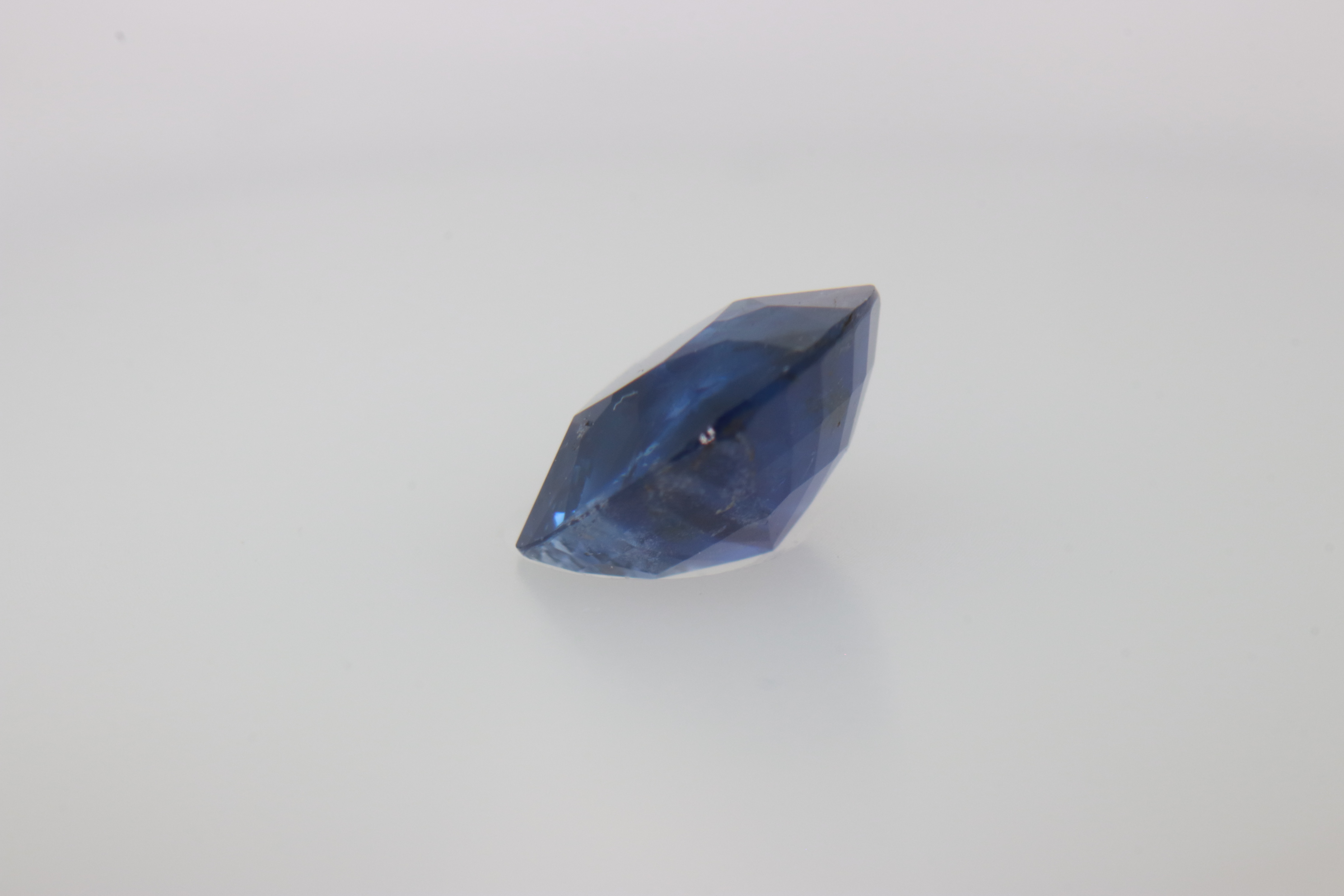1.1ct Blue Sapphire SI1 Antique Cushion Shape (6x5.7x3.4 mm) Heated gemstone from Sri Lanka