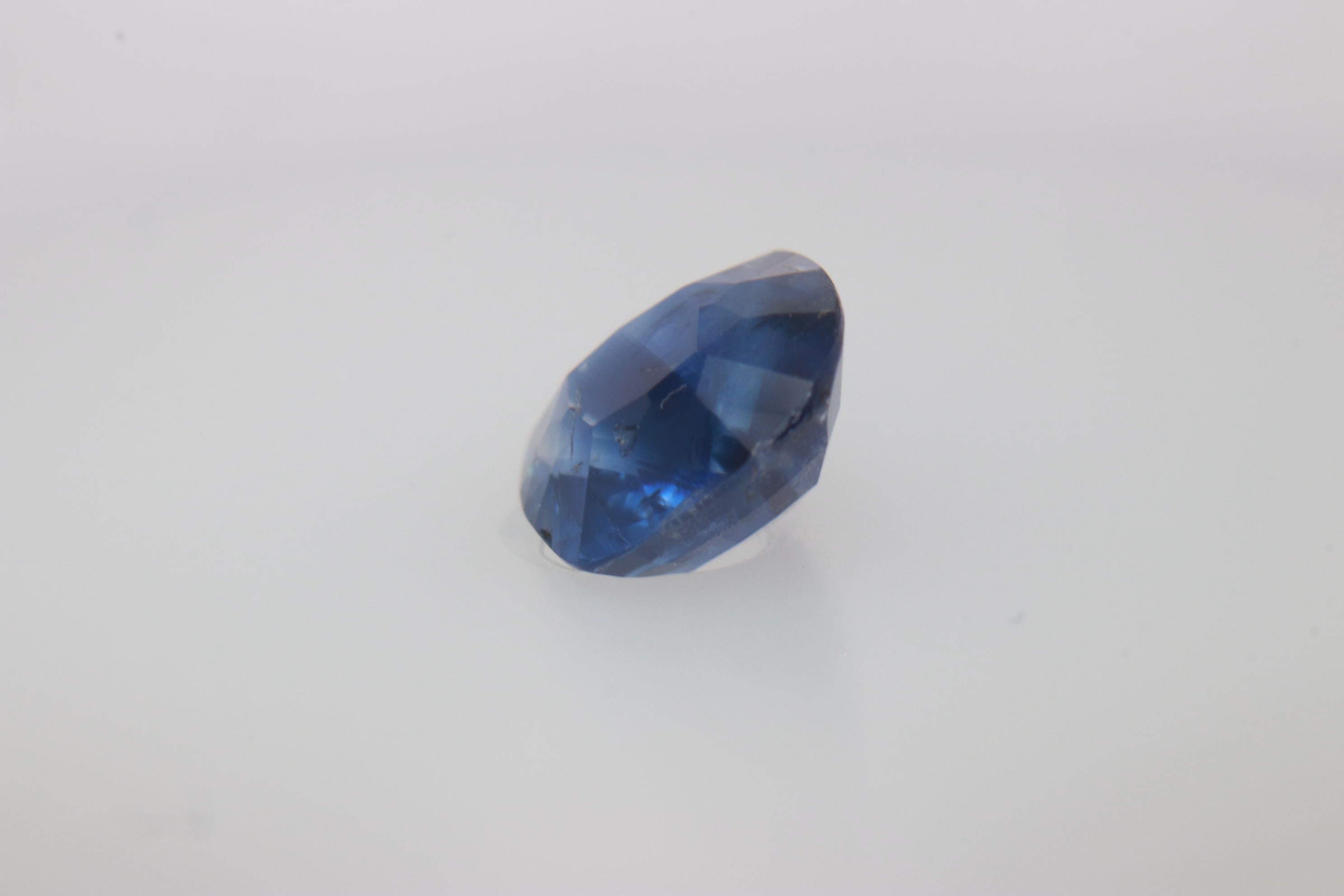 1.1ct Blue Sapphire SI1 Antique Cushion Shape (6x5.7x3.4 mm) Heated gemstone from Sri Lanka