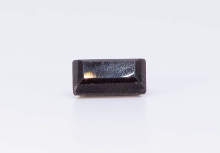 2.5ct Dark Brown Quartz SI1 Emerald Shape (9.8x5.9x4.6 mm) Unheated gemstone from Sri Lanka