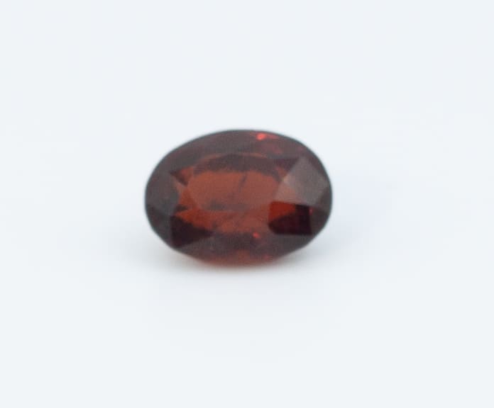 2.4ct Dark Orange Citrine Vs Oval Shape (8.6x6.4x5 mm) Unheated gemstone from Sri Lanka